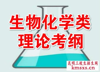 生物化学类考试大纲